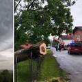 VIDEO Ovako je jučer velika oluja poharala dio Hrvatske