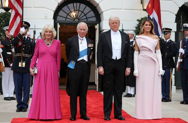 Britain's King Charles and Queen Camilla in the United States for state visit