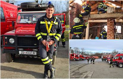 Mario Mandić iz 'Života na vagi' s vatrogascima pomaže Petrinji