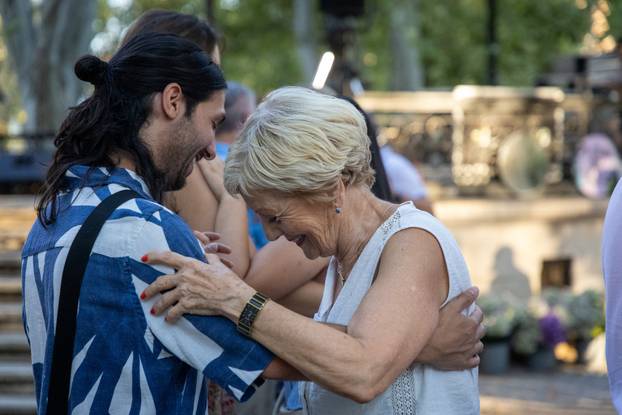 Zagreb: Tango na zrinjevackom plesnjaku