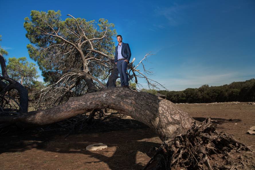 Zvjezdan Ružić je imao koncert u uvali Verige na Brijunima...