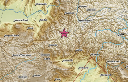 Potres magnitude 5,6 pogodio Afganistan, osjetio se u Indiji