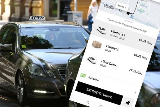 Zagreb: Poskupjeli Uber i Bolt, evo koliko ćete platiti vožnju