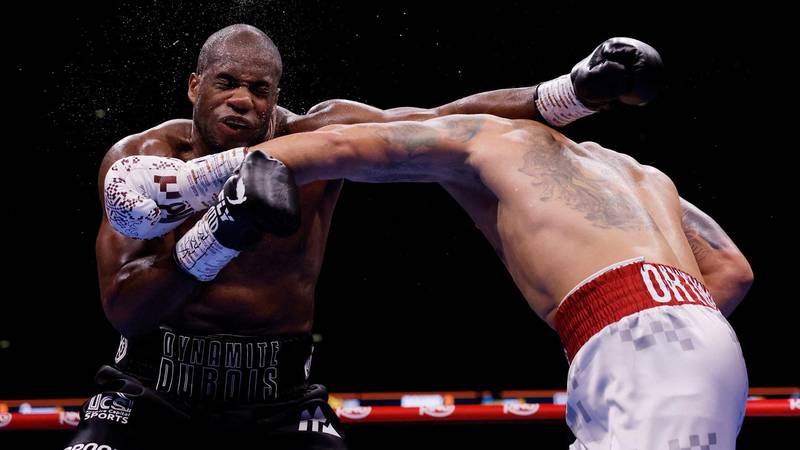 FOTO Pogledajte spektakularne razmjene udaraca između Usika i Duboisa na krcatom Wembleyu