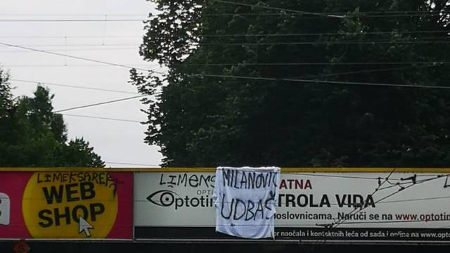 Diljem Zagreba osvanuli grafiti protiv predsjednika: 'Milanović udbaš. Koliko su ti Rusi platili?'