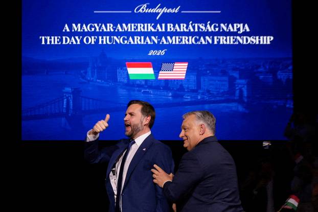 FILE PHOTO: U.S. Vice President JD Vance visits Hungary