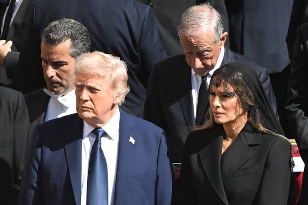 Funeral of Pope Francis Bergoglio in Piazza San Pietro.