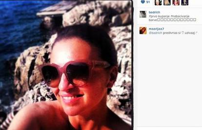 I Nina Badrić uživa na moru: Pohvalila se prvim kupanjem