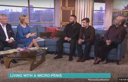 Na TV-u su priznali: 'Mi imamo mikroskopski malene penise'