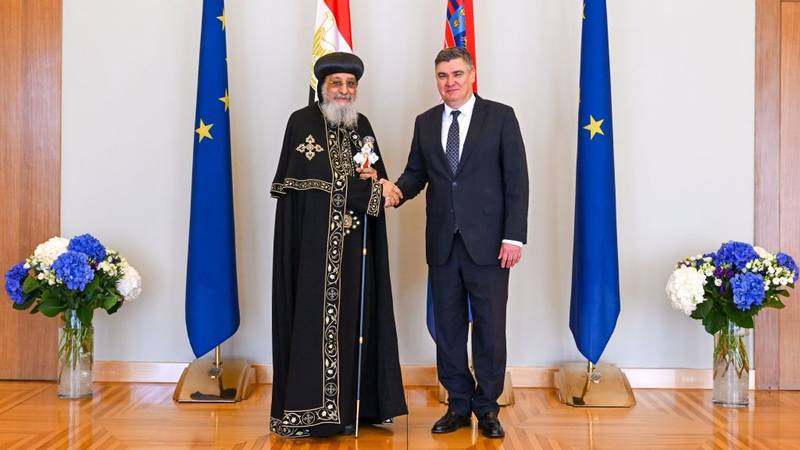Milanović primio koptskog papu