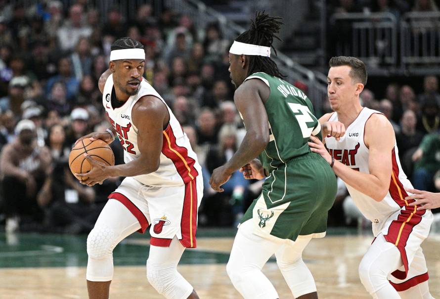 NBA: Playoffs-Miami Heat at Milwaukee Bucks