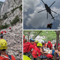 VIDEO Pogledajte snimku: Turist na Paklenici slomio nogu, HGSS-ovci ga spašavali helikopterom!