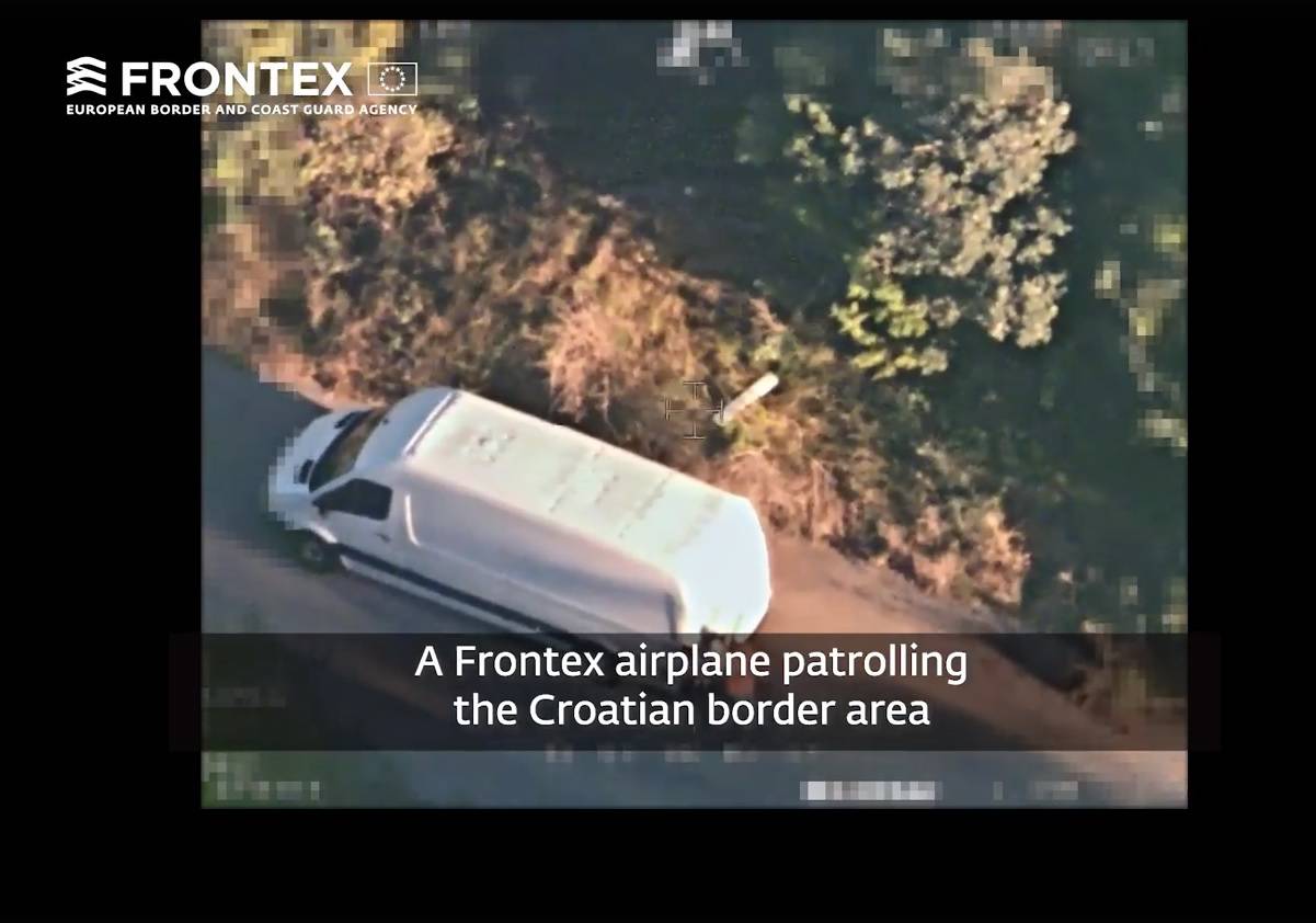 Uhićeni u 15 minuta: Migrante u Lici uspjeli snimiti iz aviona!