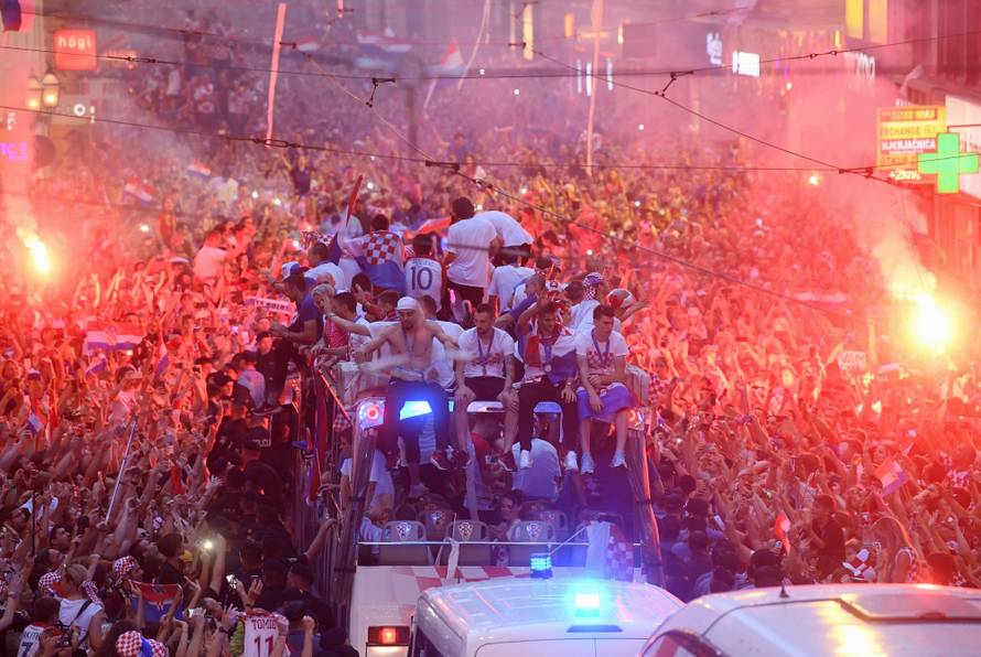 Za povijest! Vatrene u Zagrebu dočekalo čak pola milijuna ljudi