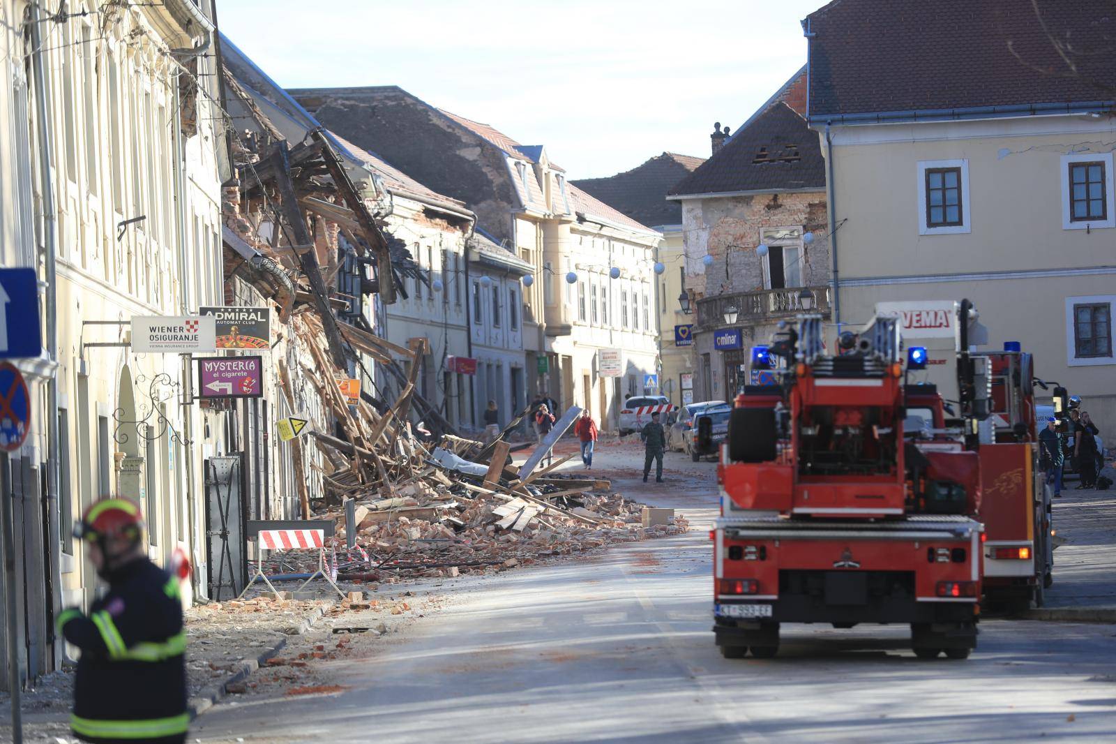 Posljedice razornog potresa u Petrinji i okolici