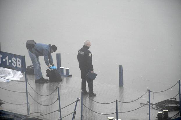 MJESTO UŽASA Ovdje se čamac prevrnuo u Slavonskom Brodu. Najmanje dva migranta mrtva