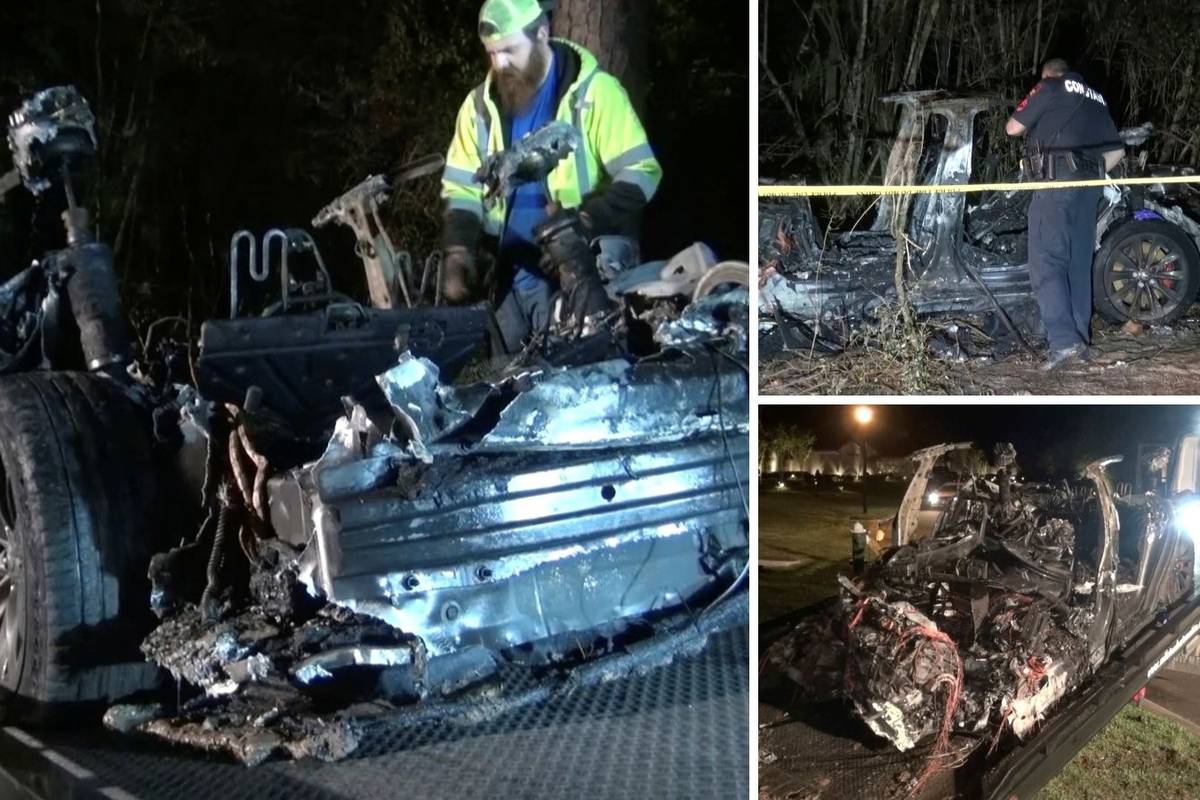 Tesla na autopilotu zabila se u stablo i izgorjela: Umrlo dvoje ljudi, nitko nije bio za volanom