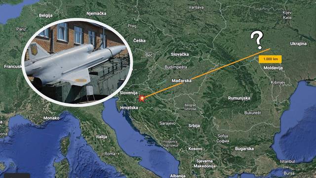 Rumunjske vlasti o letjelici: U našem zračnom prostoru je bila 3 minute, došla je iz Ukrajine