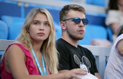 Očarali su sve: Dončić i njegova cura gledali su tenis u Umagu