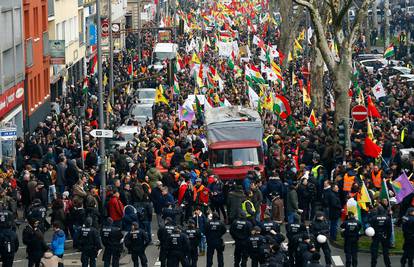 U Koelnu se održava prosvjed Kurda protiv turske ofenzive