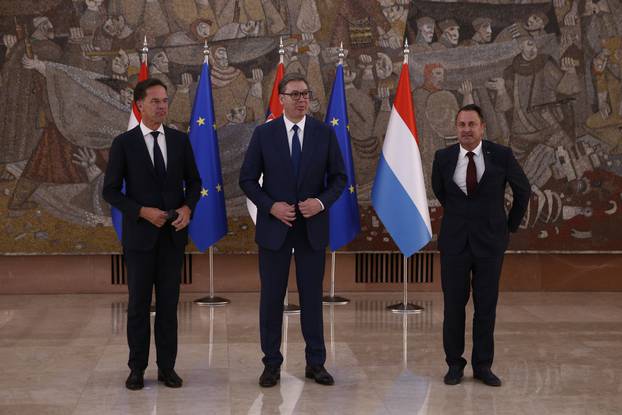 Beograd: Vučić ugostio premijera Nizozemske Marka Ruttea 