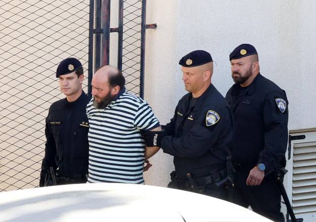 Šibenik: Privođenje Kristijana Aleksića, osumnjičenog za ubojstvo 19-godišnjaka
