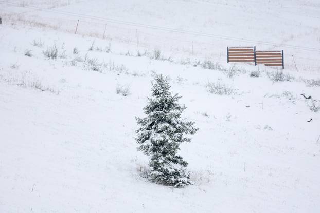 Prvi snijeg na planini Bjelašnici