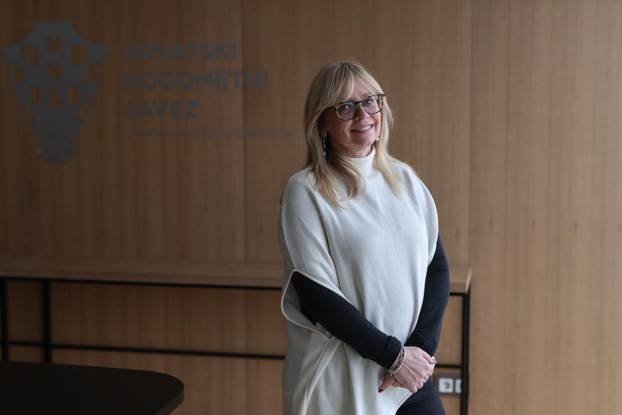 Zagreb: Iva Olivari, tim menadžerica Hrvatske nogometne reprezentacije