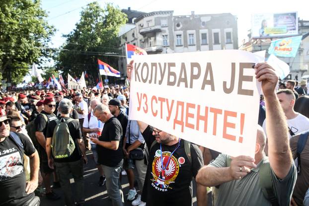 Beograd: Veliki studentski prosvjed Vidimo se na Vidovdan