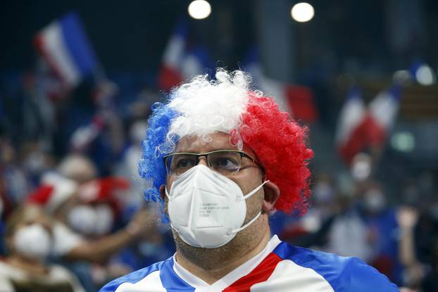 EHF 2022 Men's European Handball Championship - Group C - France v Serbia