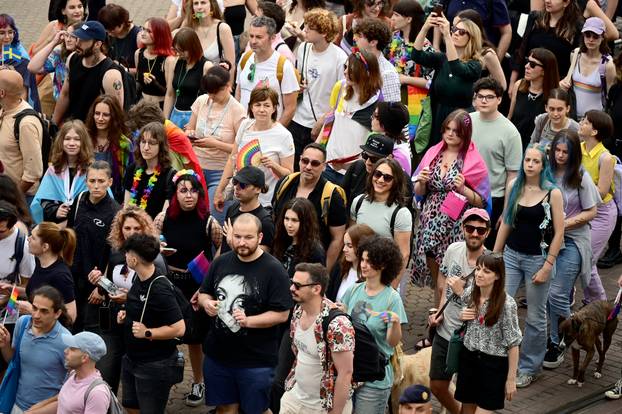 Zagreb: 25. Povorka ponosa LGBTIQ zajednice "Korak po korak, iskorak!"