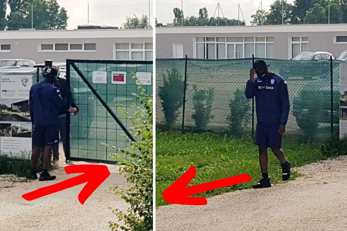 Džaba si došao: Balotelli stigao na trening, zaštitar ga potjerao