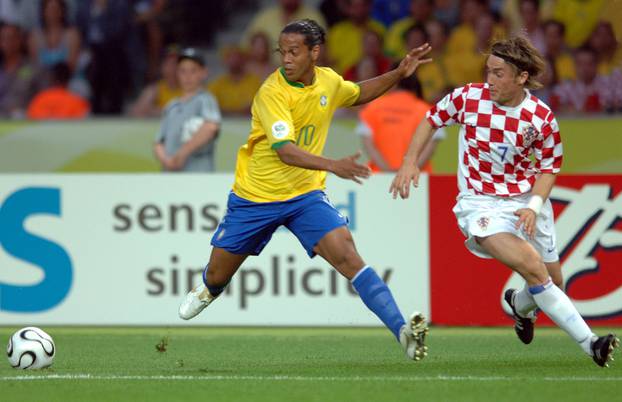 Berlin: Svjetsko nogometno prvenstvo 2006., prvo kolo skupine F, Hrvatska - Brazil, 13.06.2006. 
