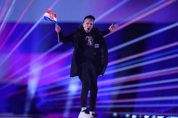 Malmo:  Baby Lasagna na generalnoj probi uoči finala Eurosonga