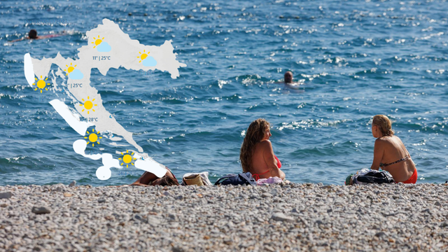 Iznadprosječno toplo i sunčano u Dalmaciji, ujutro svježe i maglovito u unutrašnjosti