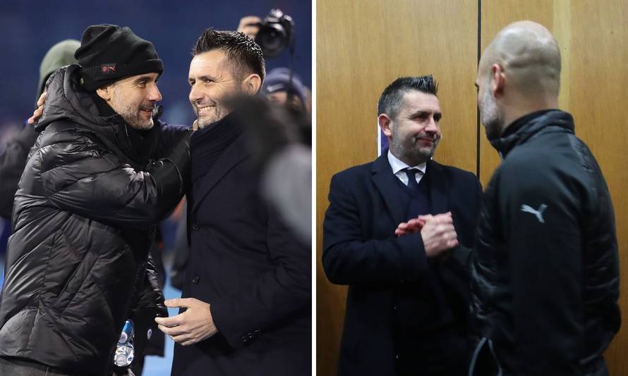 Guardiola je zagrlio Bjelicu, a popričali su i nakon utakmice