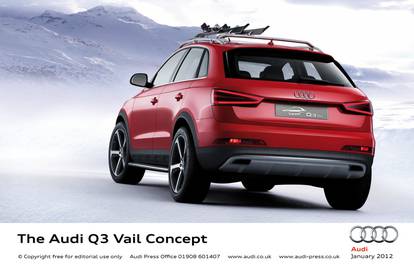 Audijev Q3 Vail  je koncept, ali nije ga teško zamisliti na cesti