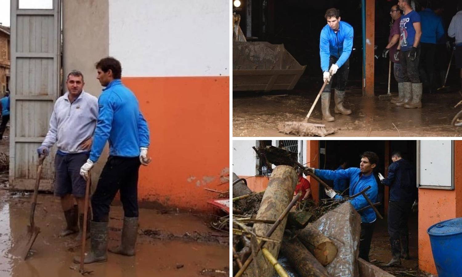 Nadal velikog srca: Nakon poplave pomaže čistiti ulice...