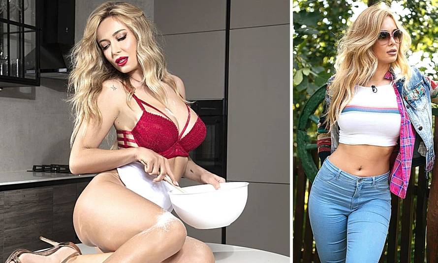 Kad Lidija muti jaja! Pjevačica u grudnjaku pozira kao domaćica