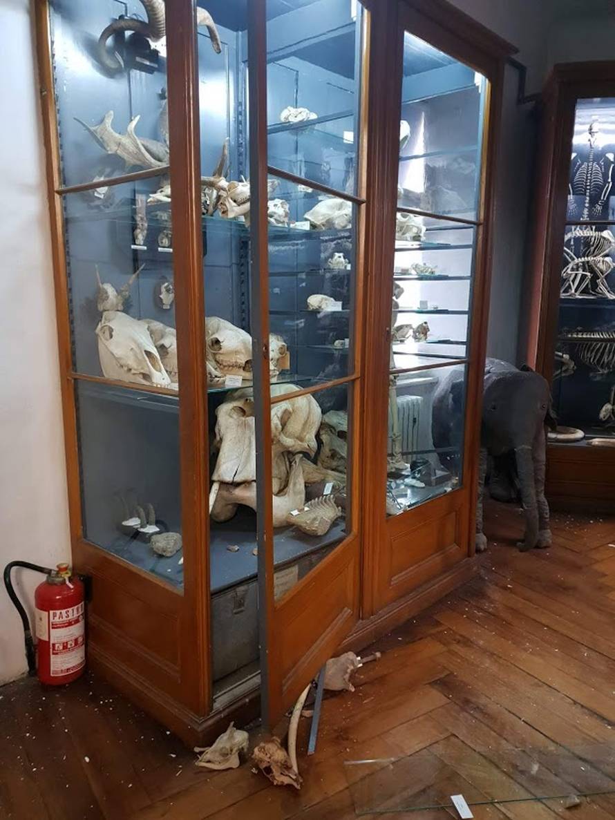 Hrvatski prirodoslovni muzej teško je stradao u potresu