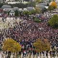 FOTO Tužni prizori iz Sarajeva: Tisuće ljudi došlo na posljednji ispraćaj Halida na groblju...