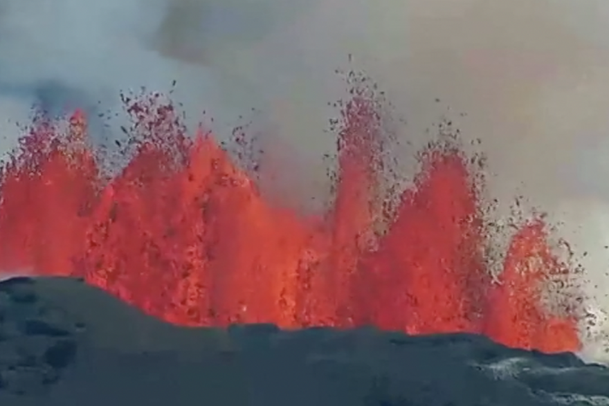 Erupcija vulkana na Islandu