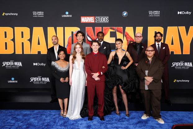 World premiere for the film Spider-Man: Brand New Day in Los Angeles