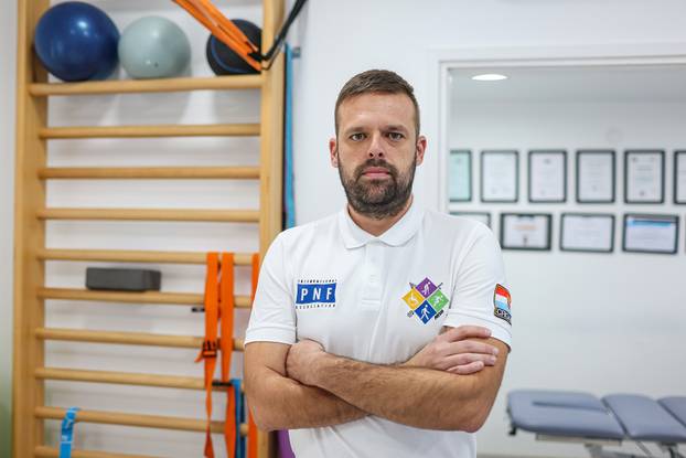 Zagreb: Ivan Šćepina i fizioterapeut Ante Lukas Stančin