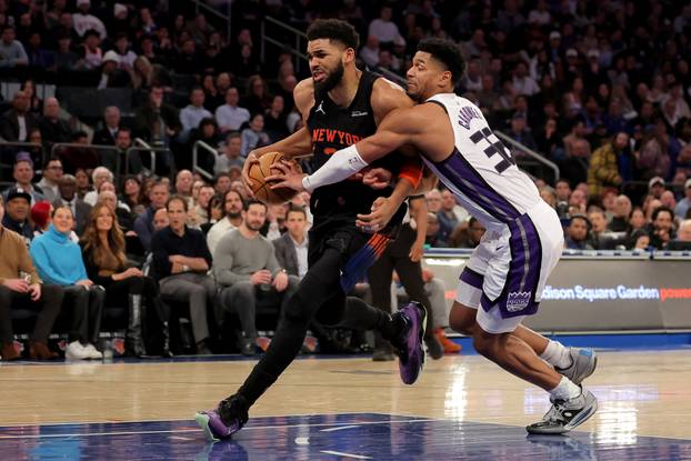 NBA: Sacramento Kings at New York Knicks