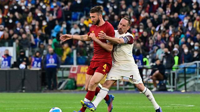 italian soccer Serie A match - AS Roma vs US Salernitana