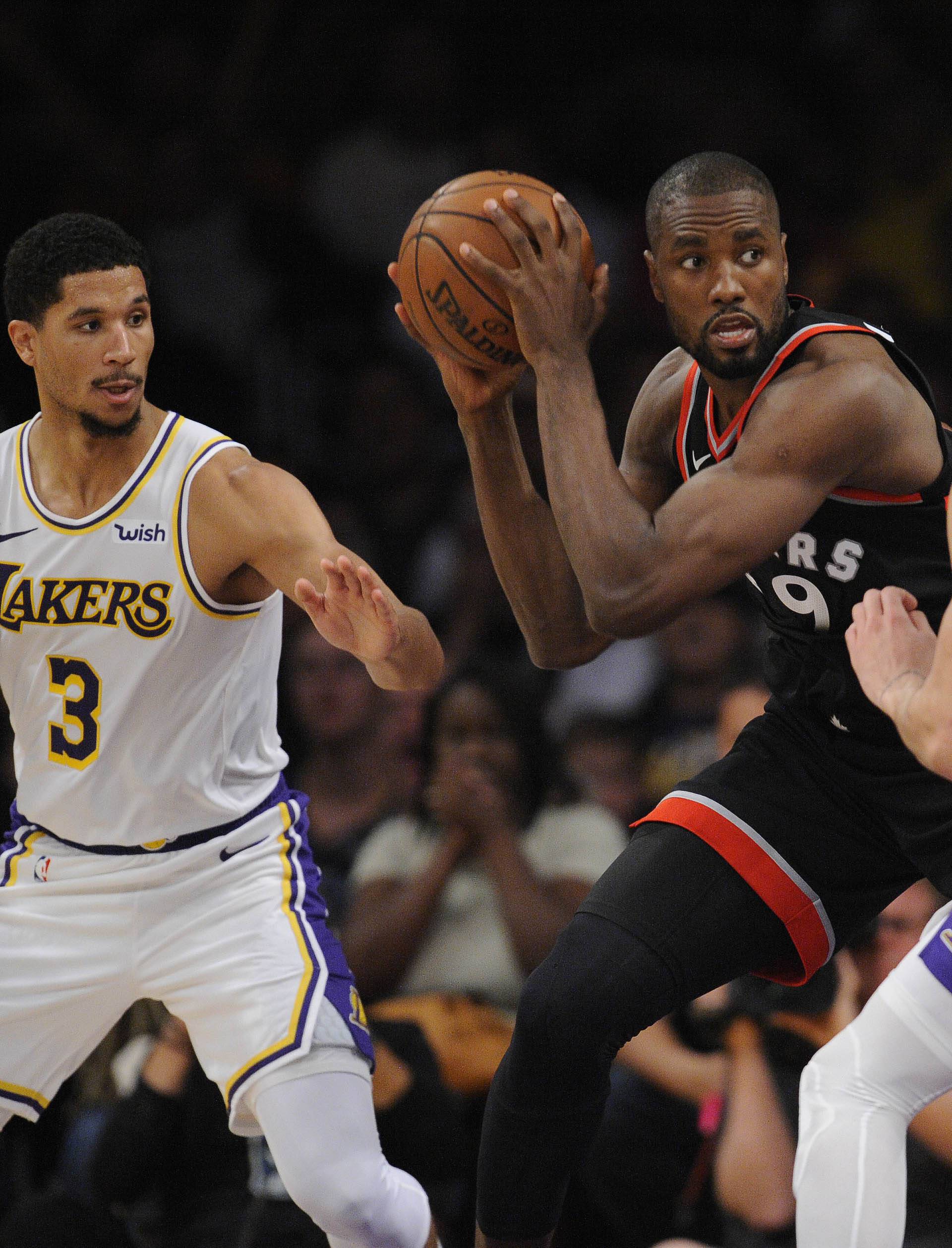 NBA: Toronto Raptors at Los Angeles Lakers