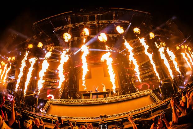 Split - Treca Vecer Ultra Festivala. DJ  Martin Garrix