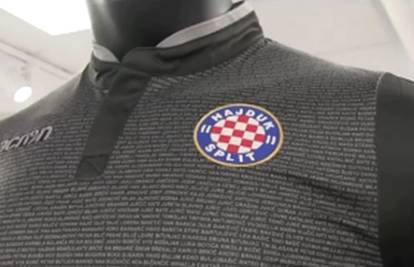Nije sve u biloj boji: Hajduk je predstavio novi navijački dres