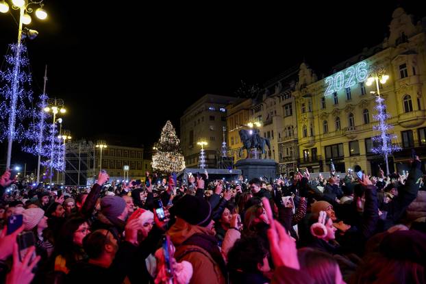 Doček Nove Godine na glavnom gradskom trgu